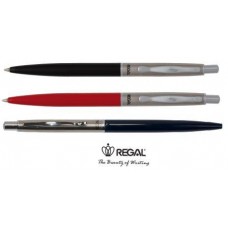 Ручка кулькова Regal R24912 /синя/ автомат. корпус асорті