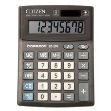 Калькулятор Citizen SD-208 RU 8р.