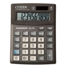 Калькулятор Citizen SD-210 RU 10р.