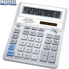 Калькулятор Citizen SDC-888XWH /білий/ 12р.