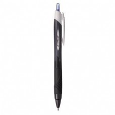 Ручка-ролер Uni SXN-150 /cиня/ 1мм автомат. корпус чорний