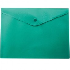 Папка-конверт А4 на кнопці BM3925-04 /зелена/ 170мкм
